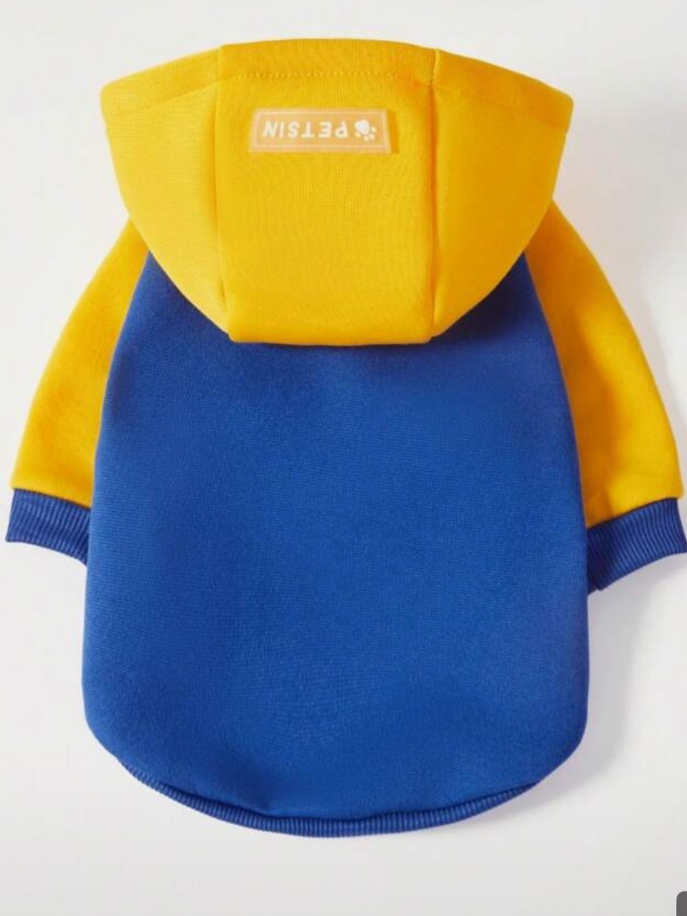 Petsin hoodie medium Yellow & Blue Pet jacket top shirt new